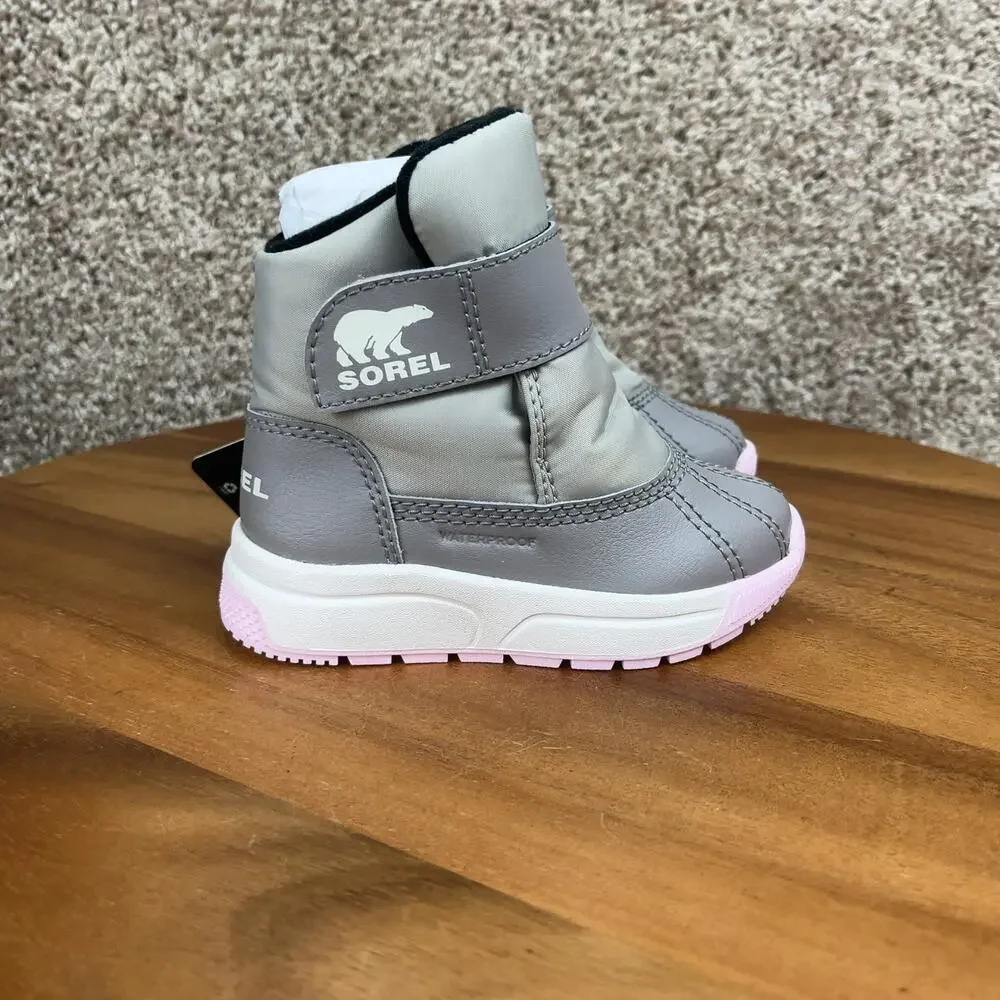 Sorel Toddler Whitney III Strap Mid Boot Children Size 6 Waterproof (Little Kid)